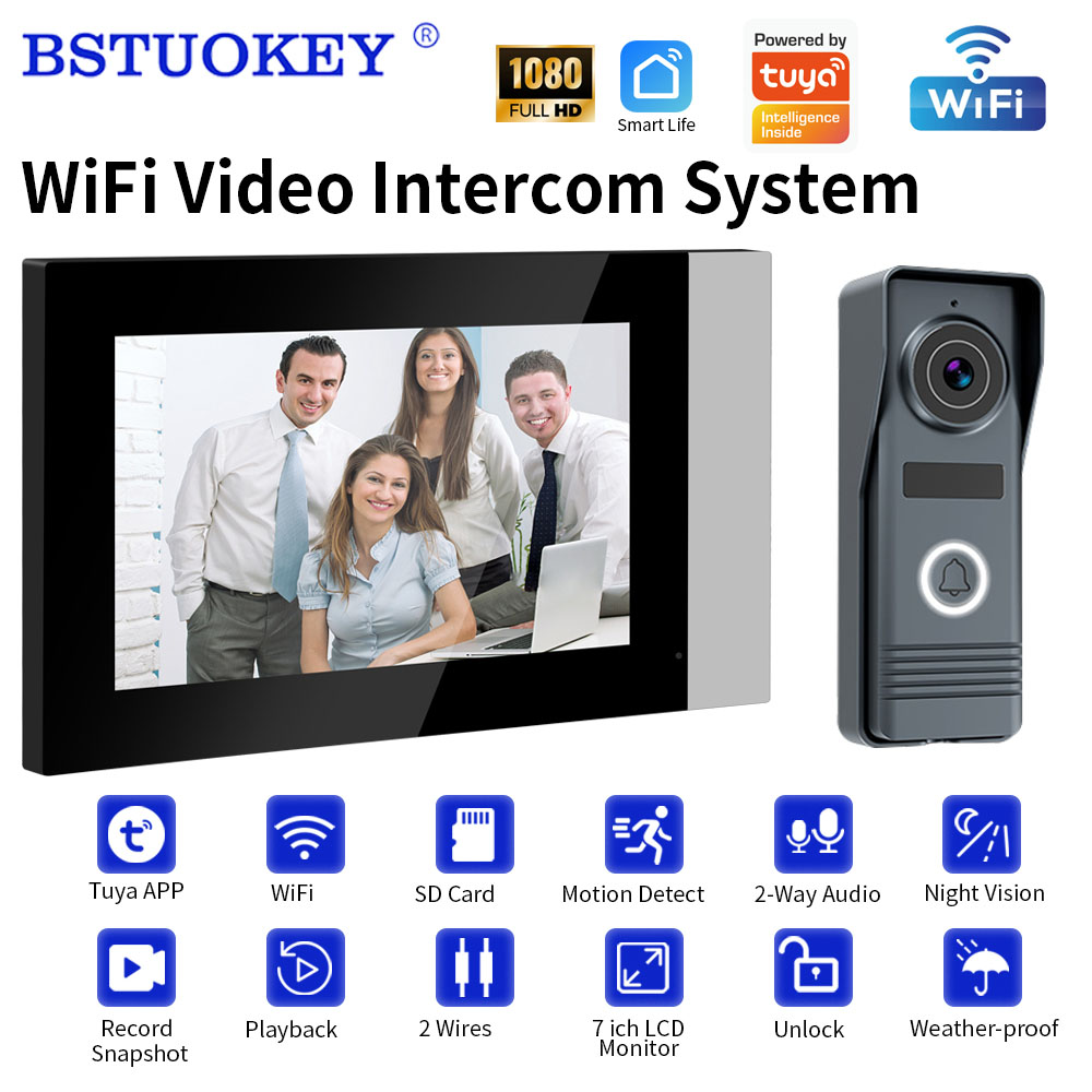Smart Doorbell Wired - Interkom Video Wifi Rumah Pintar 2-Kabel