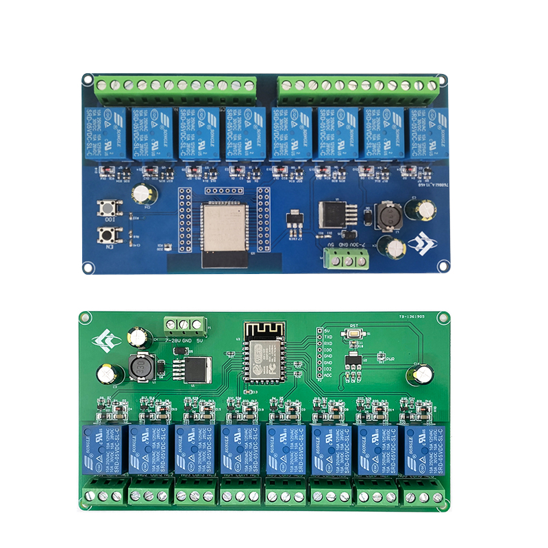 Relay 8 Channel Board - ESP8266 / ESP32 WIFI 8 Channel