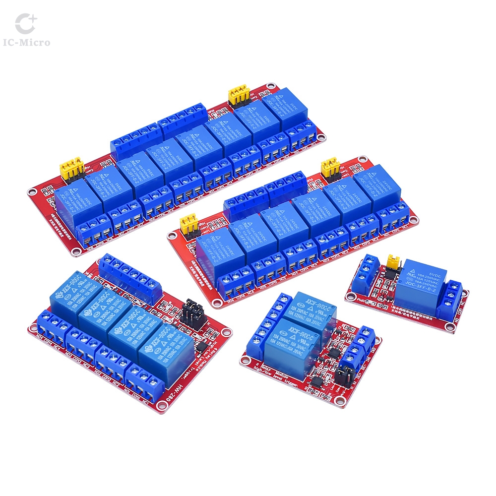Relay 8 Channel Board - Modul Relay 1 2 6 4