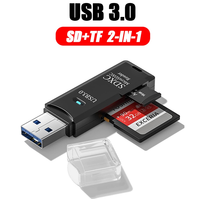 Home Assistant Sd - Pembaca Kartu USB 3.0 2 In