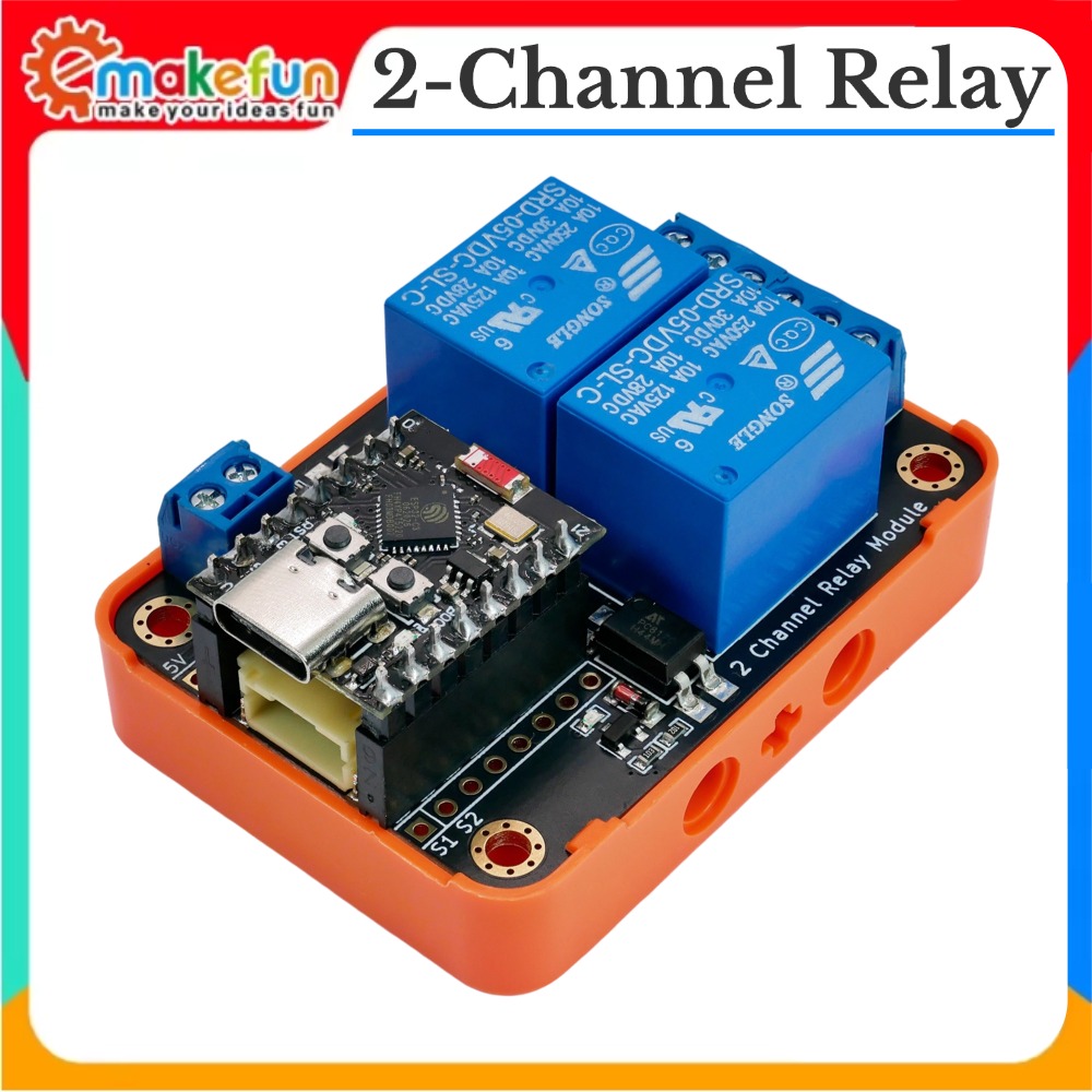 Home Automation With Arduino - Modul Relai 2CH Otomatisasi Rumah Pintar