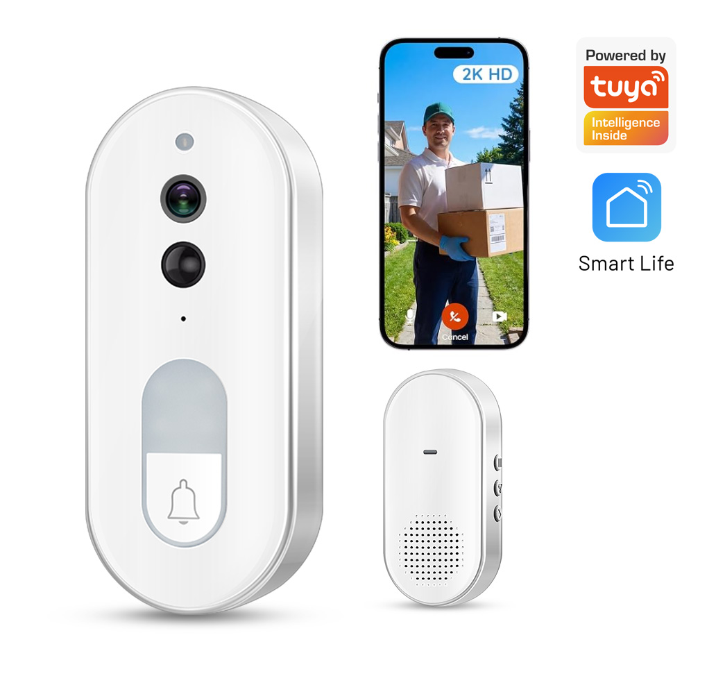 Smart Doorbell Wired - Tuya Bel Pintu Video Pintar Nirkabel
