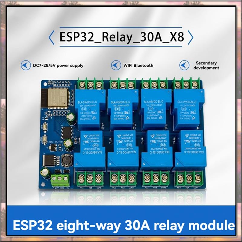 Relay 8 Channel Board - BAAZ HOT 8 Channel Relay Modul