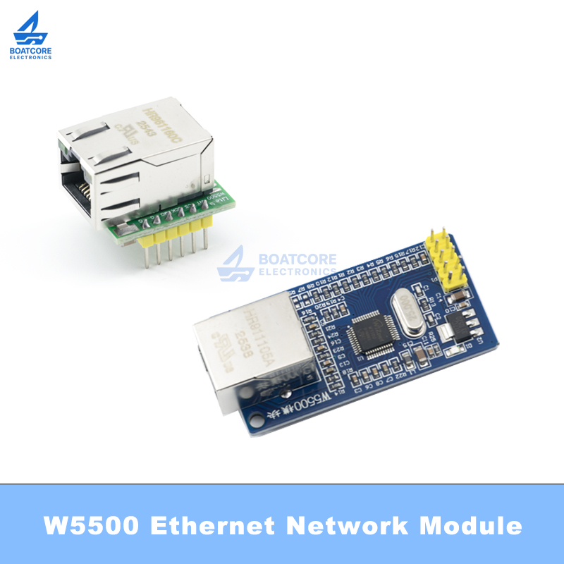 Ethernet Module W5500 - 1 Buah Chip W5500 Baru Konverter