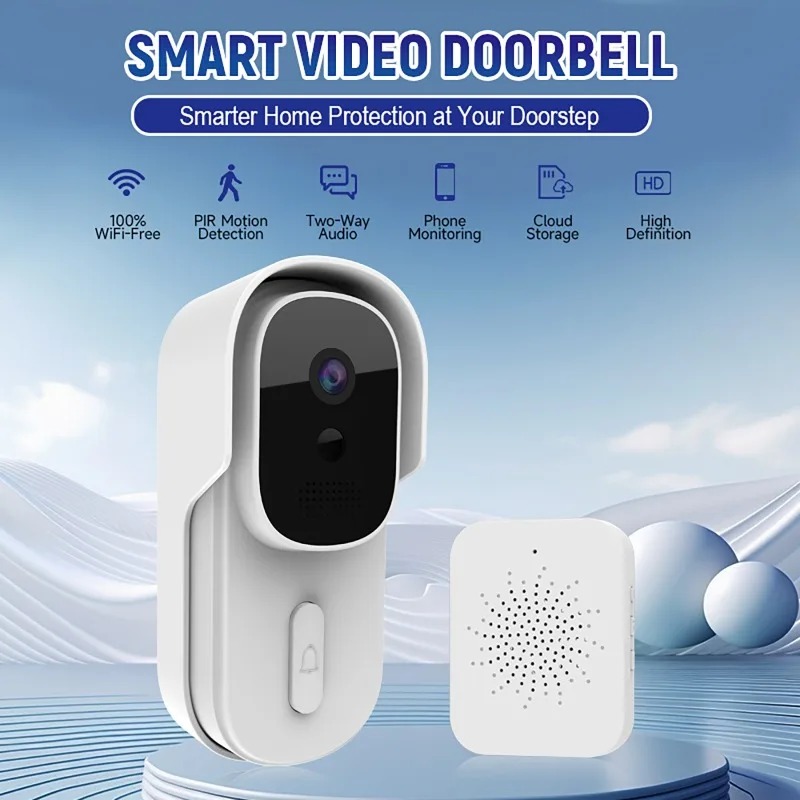 Smart Doorbell Wired - Wide View Tuya Smart Life APP