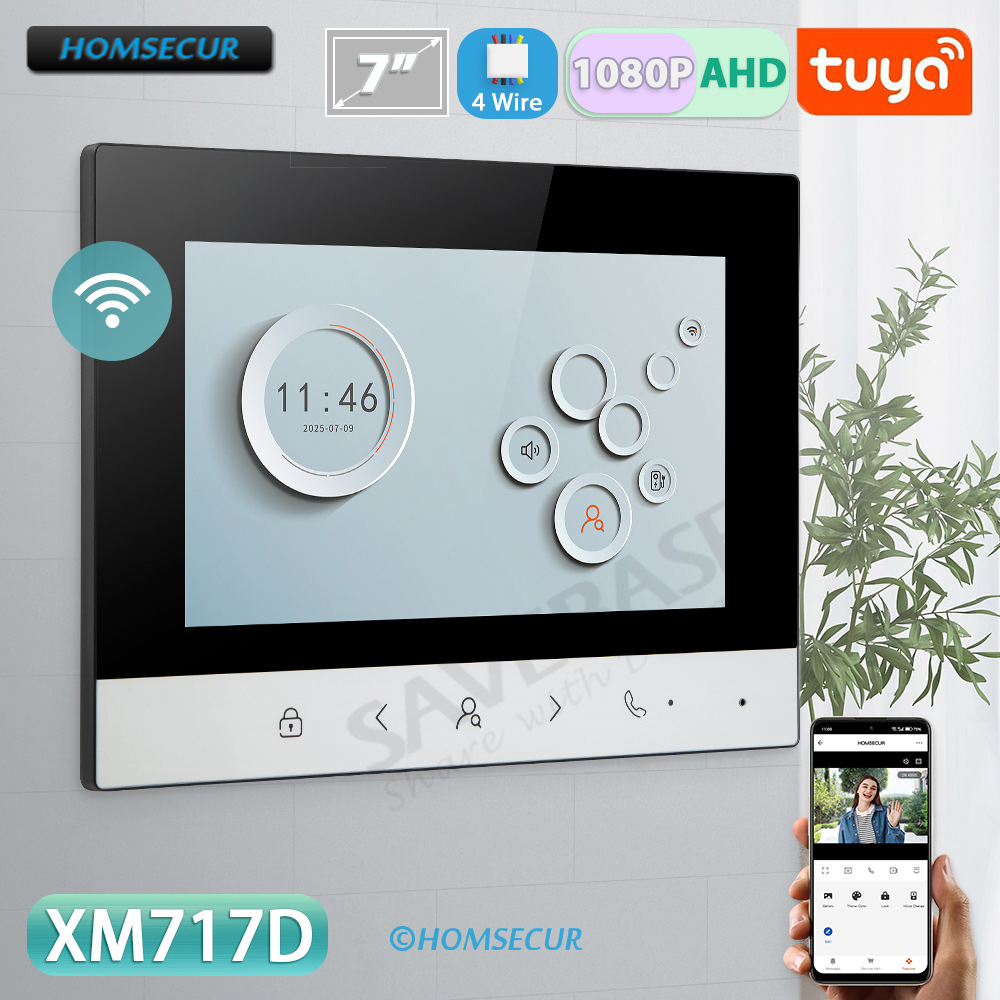 Smart Doorbell Wired - Monitor Dalam Ruangan Tuya Smart WIFI