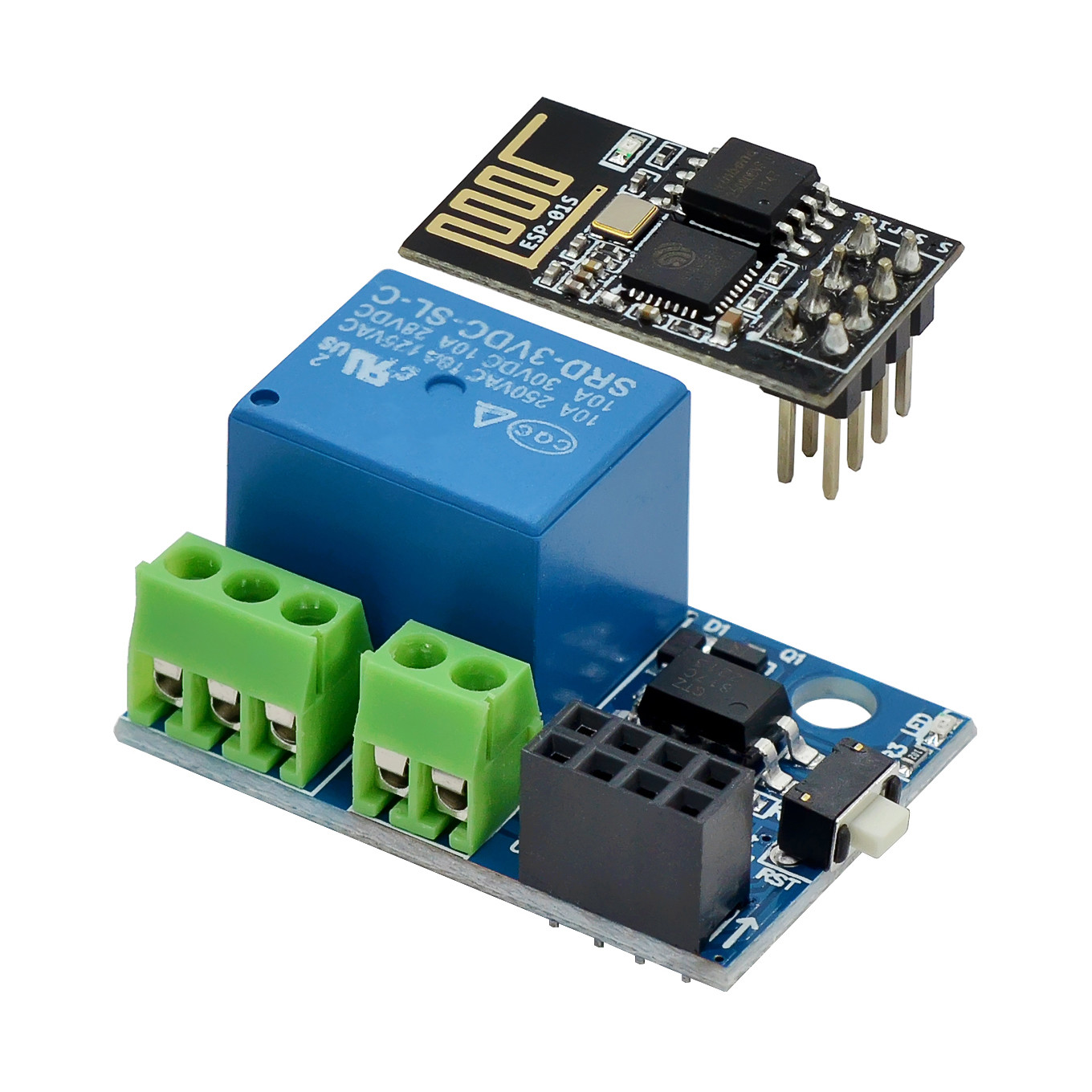 Home Automation With Arduino - Modul Relay WiFi ESP-01S 5V 10A