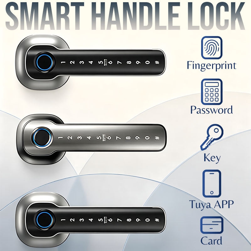 Home Automation Industry - Perangkat Keamanan Rumah Kunci Pintu Sidik