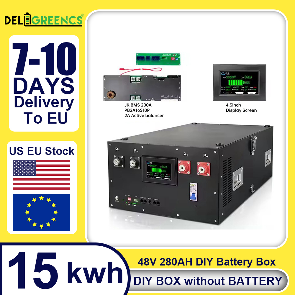 Home Automation Diy Kit - Kit Baterai LiFePO4 48V DIY, Casing