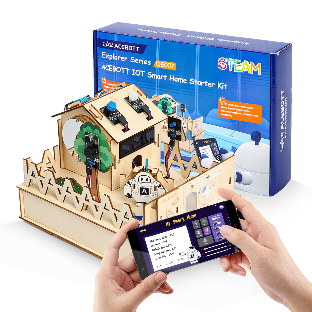 Home Automation With Arduino - ACEBOTT Kit rumah cerdas DIY untuk