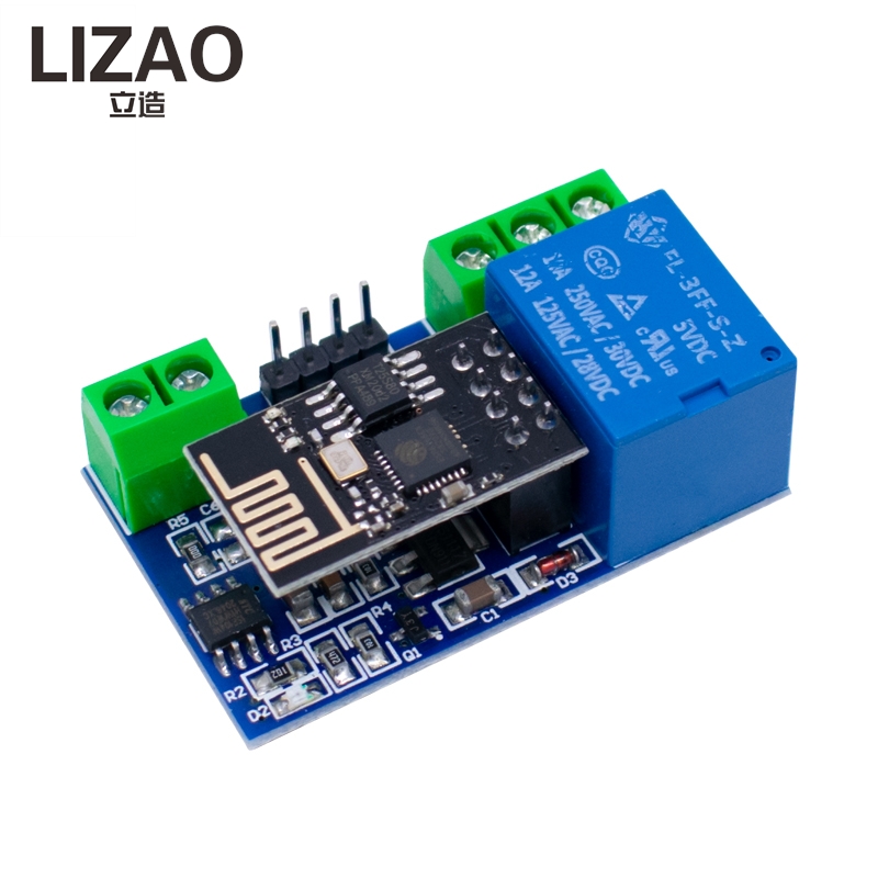 Home Automation With Arduino - LIZAO ESP8266 5V WiFi IoT Modul