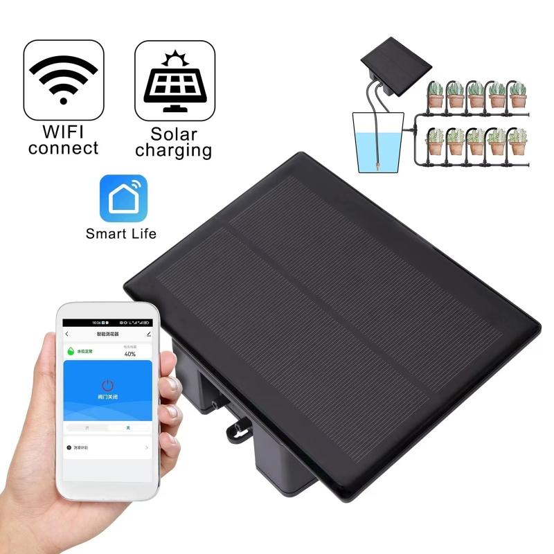 Smart Home Automation Diy - Kit Mesin Penyiraman Otomatis Tenaga Surya