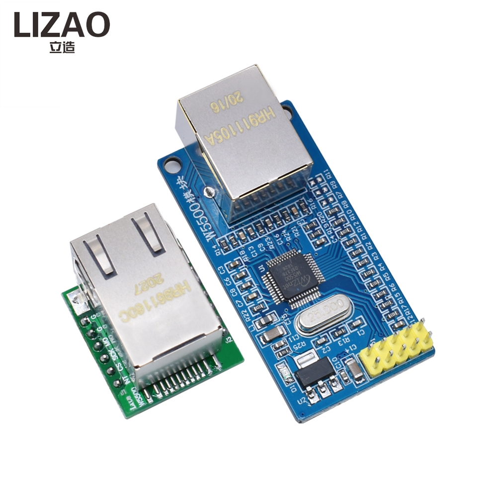 Ethernet Module W5500 - Modul Jaringan Ethernet LIZAO W5500, Papan
