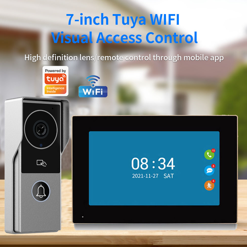 Smart Doorbell Wired - Sistem Bel Pintu Video Wifi 1080P,