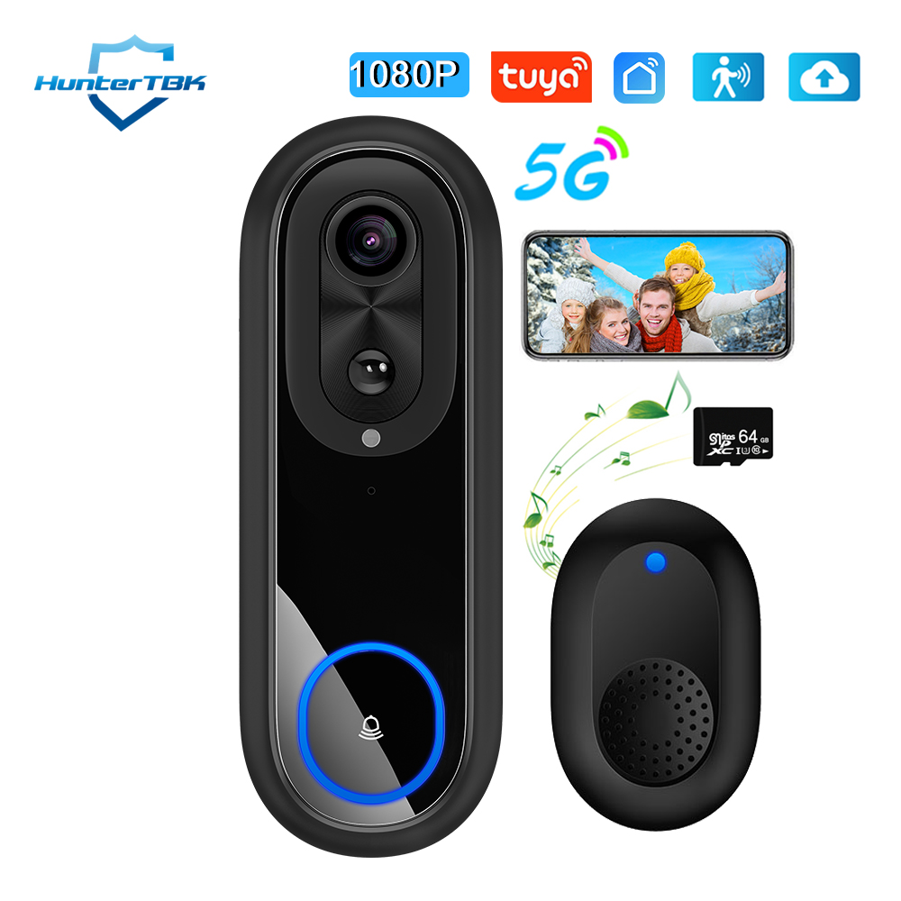 Kamera interkom cerdas IP65, b - Smart Doorbell Wired ulasan dan harga