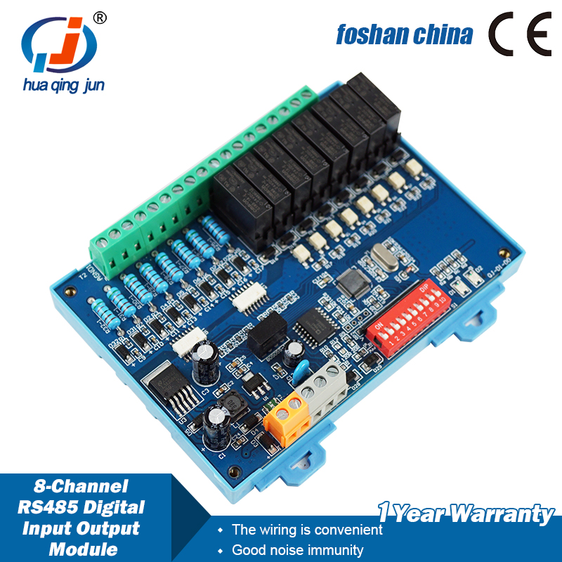 Huaqingjun 8-Channel RS485 Mod - Relay 8 Channel Board ulasan dan harga