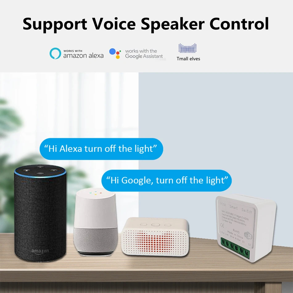 Sakelar Lampu Pintar Mini WiFi - Smart Home Automation Diy ulasan dan harga