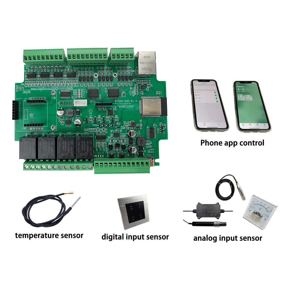 KC868-A4S ESP32 ESPhome Tasmot - Home Automation With Arduino ulasan dan harga