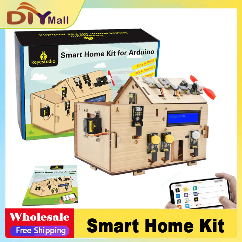 Kit Rumah Pintar IoT Keyestudi - Home Automation With Arduino ulasan dan harga