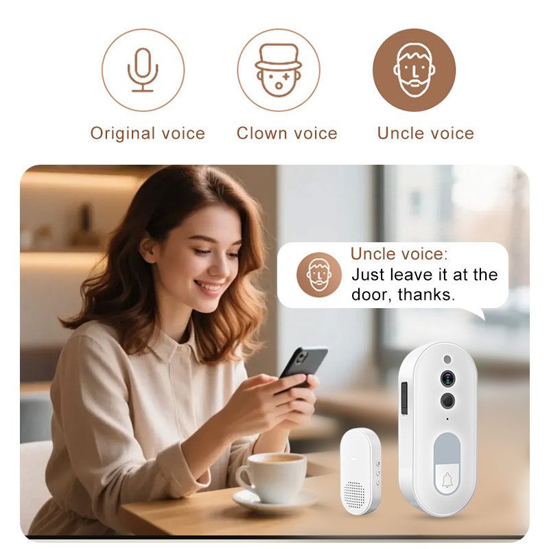 Tuya Bel Pintu Video Pintar Ni - Smart Doorbell Wired ulasan dan harga