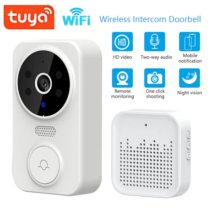 Bel Pintu Interkom Visual Nirk - Smart Doorbell Wired ulasan dan harga