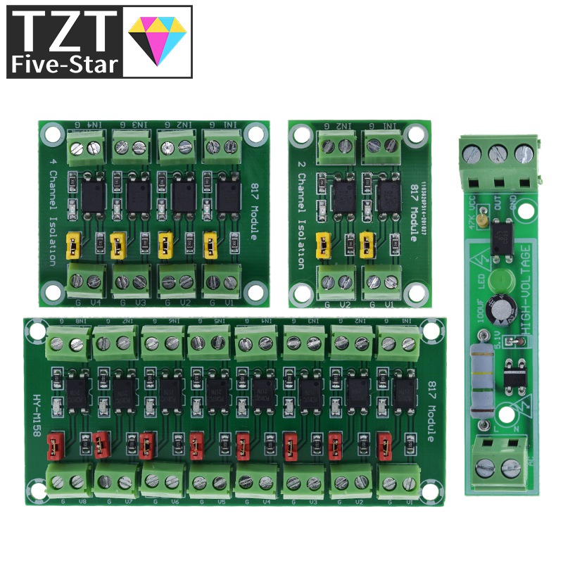 PC817 1 2 4 8 Saluran Optocoup - Relay 8 Channel Board ulasan dan harga
