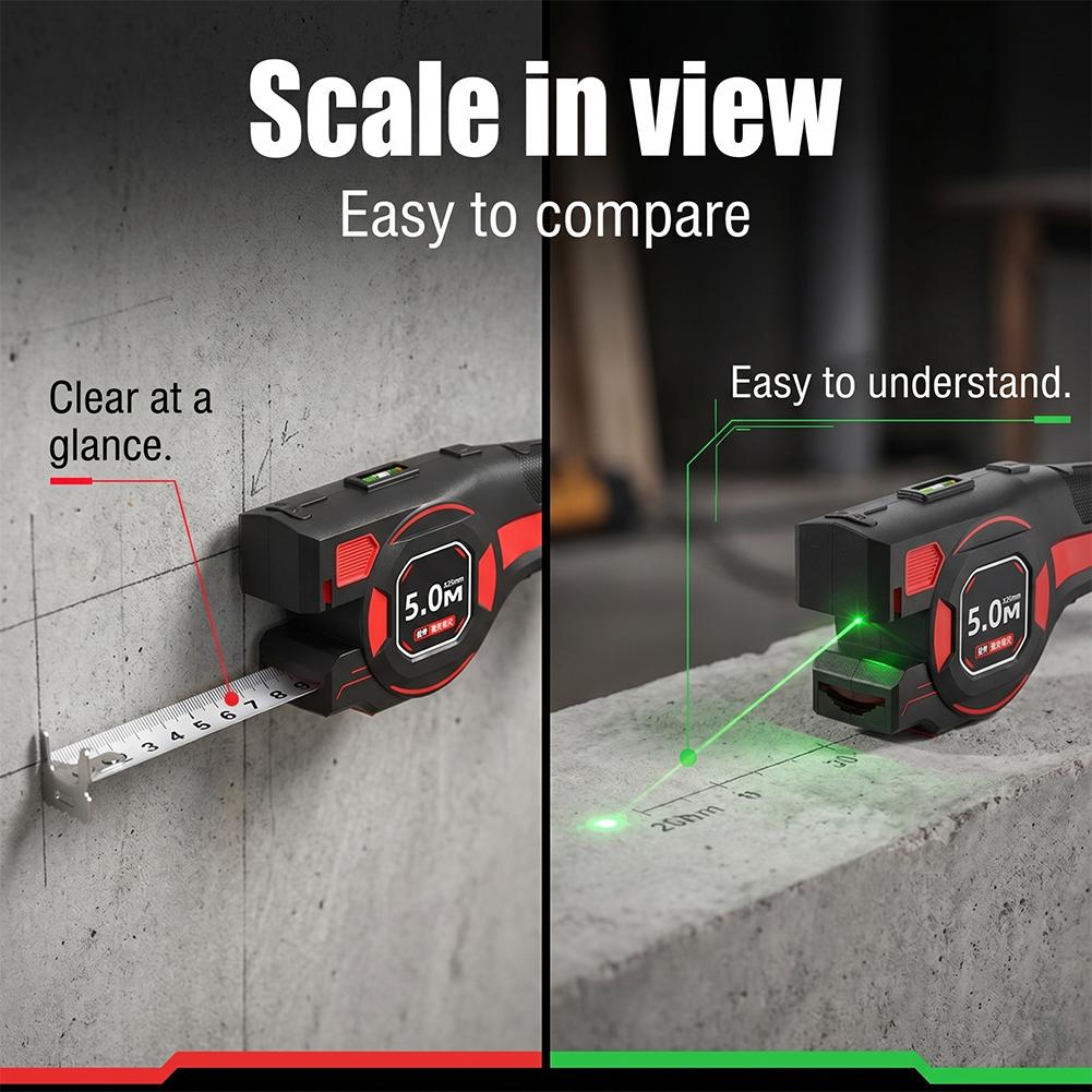 Alat Ukur Jarak Laser 2 in 1 d - Home Automation Industry ulasan dan harga