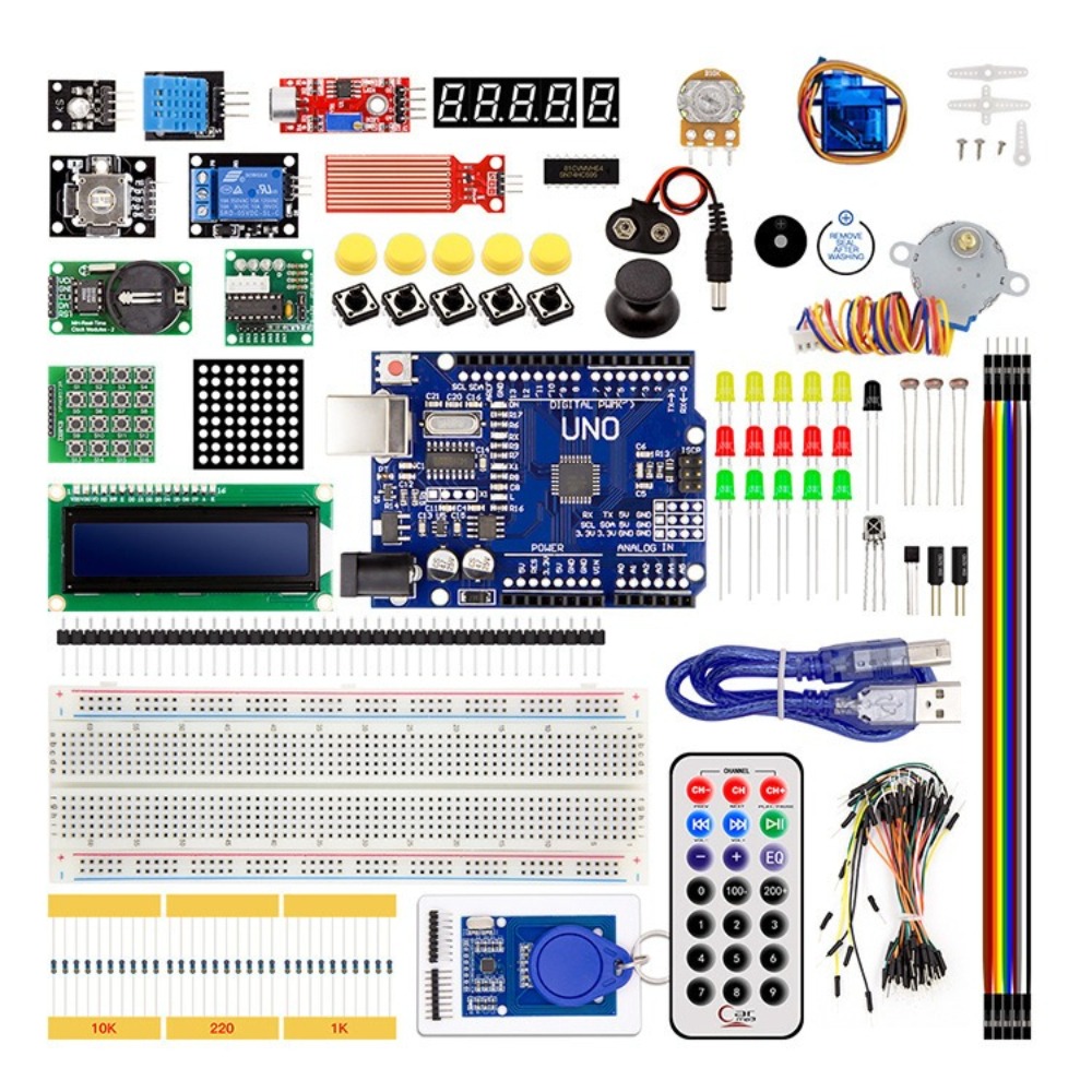 Kit Pemula Arduino UNO R3 deng - Home Automation Diy Kit ulasan dan harga