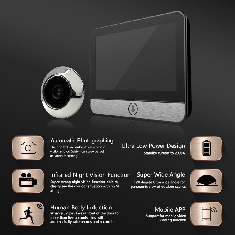 Smart tuya APP perlindungan ke - Smart Doorbell Wired ulasan dan harga