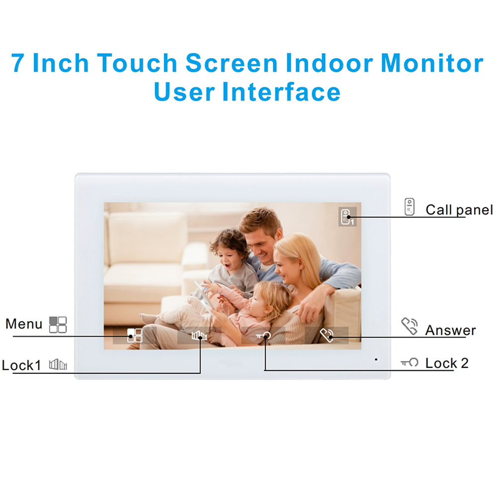 Sistem Interkom Video Berkabel - Smart Doorbell Wired ulasan dan harga