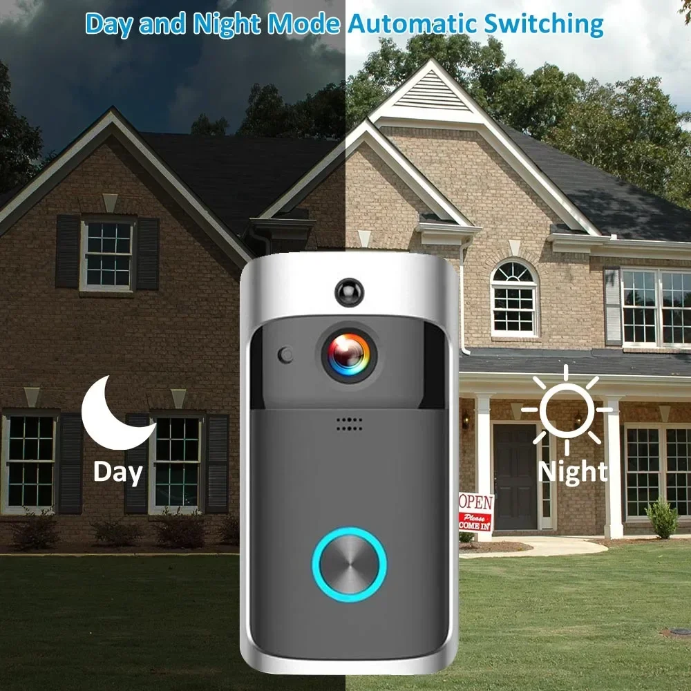 Bel Pintu WIFI Nirkabel Rumah  - Smart Doorbell Wired ulasan dan harga