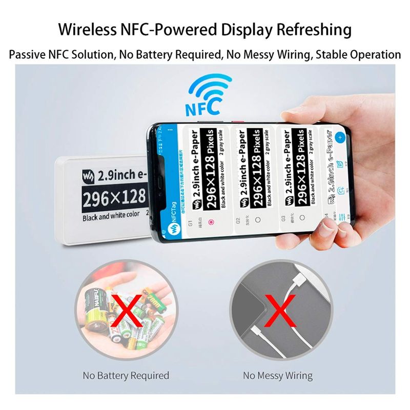 A49T Modul Layar Tampilan E-Pa - Display Epaper 2.9 ulasan dan harga
