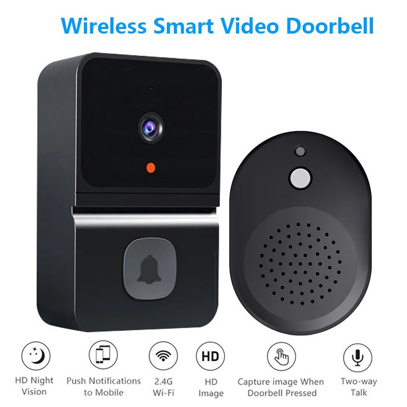 Bel Pintu Visual Pintar Nirkab - Smart Doorbell Wired ulasan dan harga
