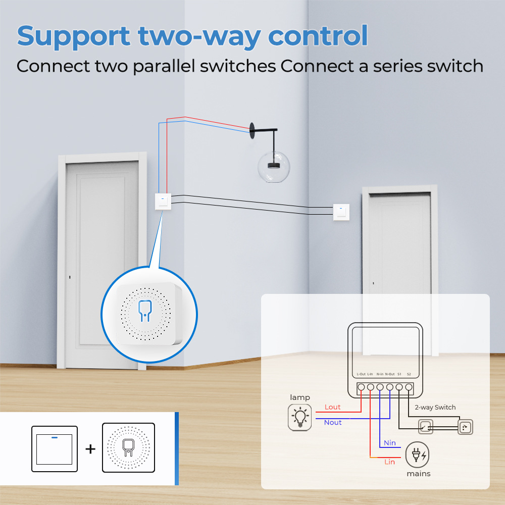 Zigbee / WiFi saklar pintar de - Home Automation Industry ulasan dan harga