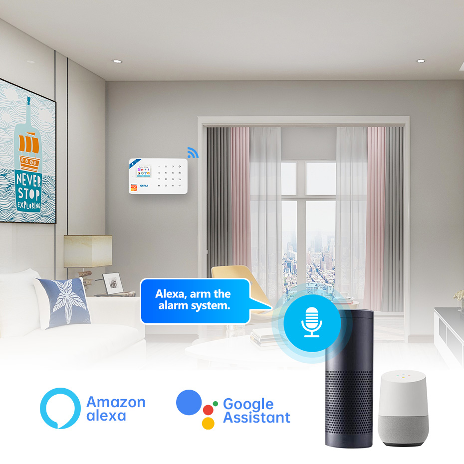 KERUI Kit sistem Alarm keamana - Smart Home Automation Diy ulasan dan harga