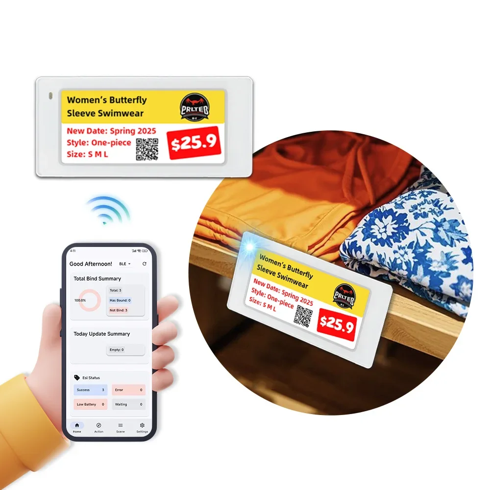 10 Buah Label Harga Digital Uk - Display Epaper 2.9 ulasan dan harga