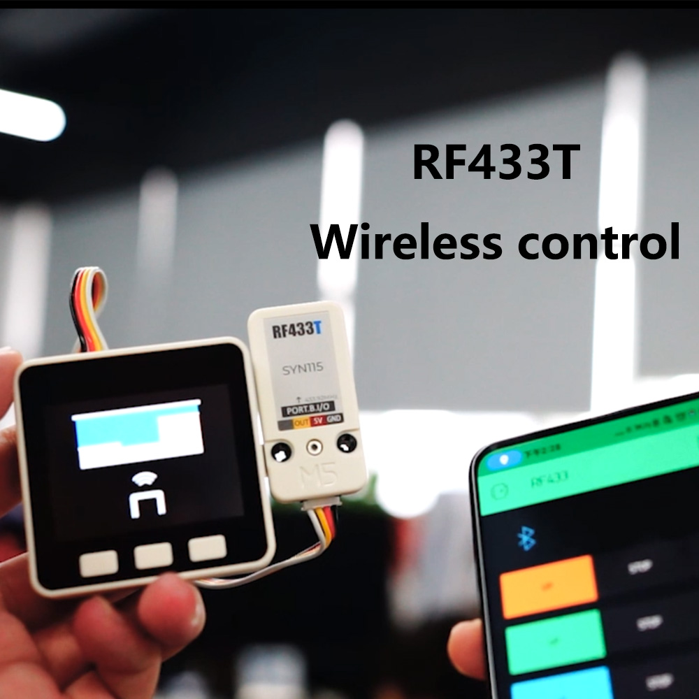 Kit Sistem IoT M5Stack Unit RF - Home Automation Tutorial ulasan dan harga