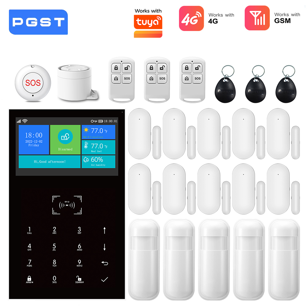 Sistem Alarm WiFi GSM 4G Beker - Smart Home Automation Diy ulasan dan harga