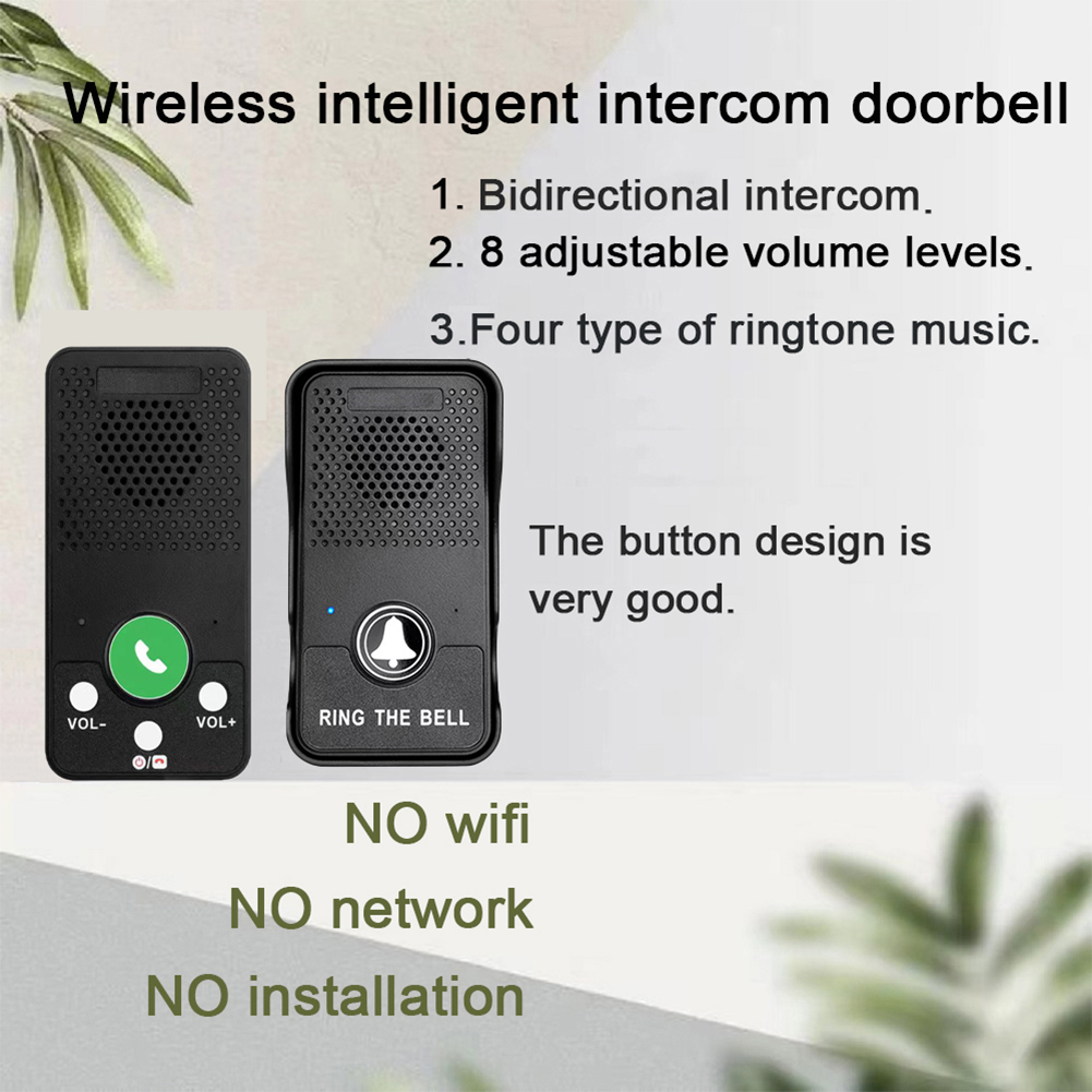 Bel Pintu Nirkabel Baterai Isi - Smart Doorbell Wired ulasan dan harga